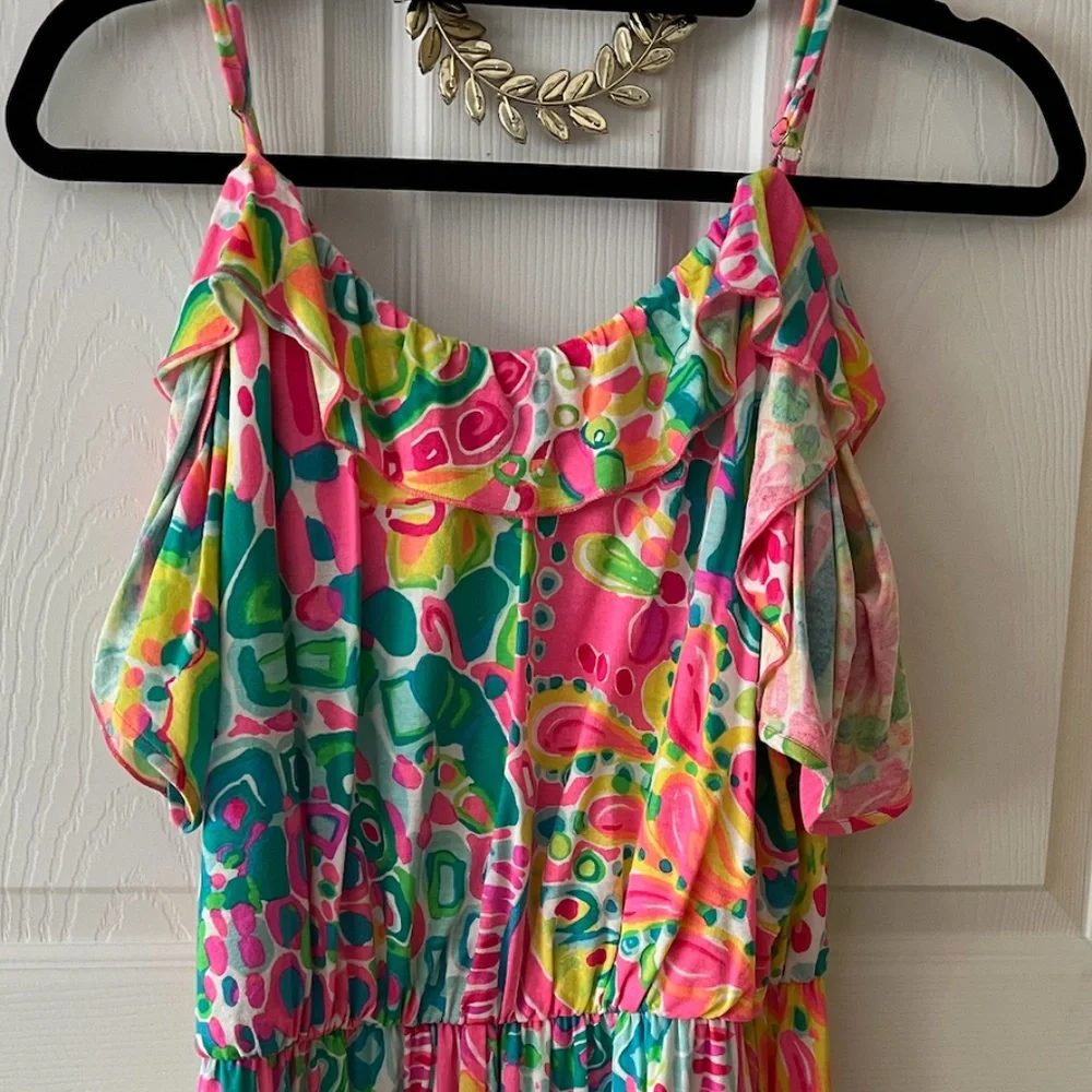Lilly Pulitzer Ruffled Mini Romper - Picture 1 of 1